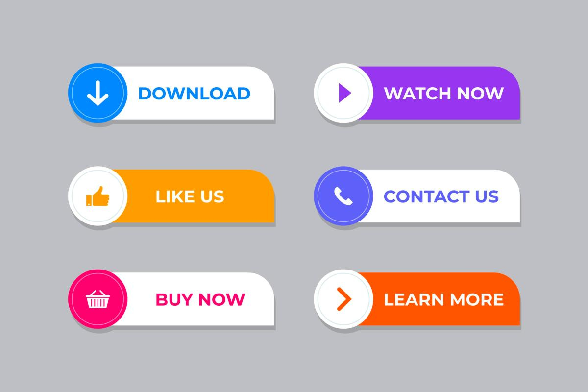 Common types of CTAs in web design