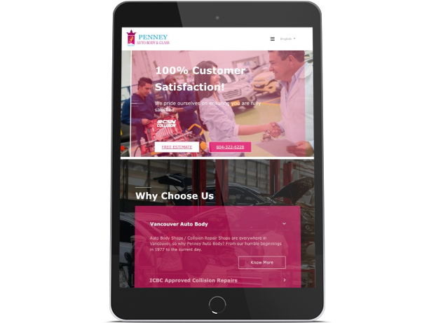 Vancouver Company Website Design